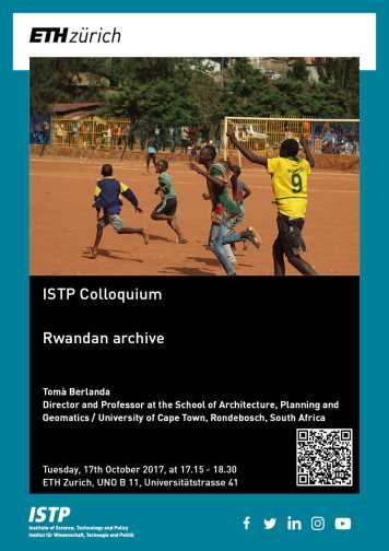 Enlarged view: Colloquium flyer for the Toma Berlanda talk