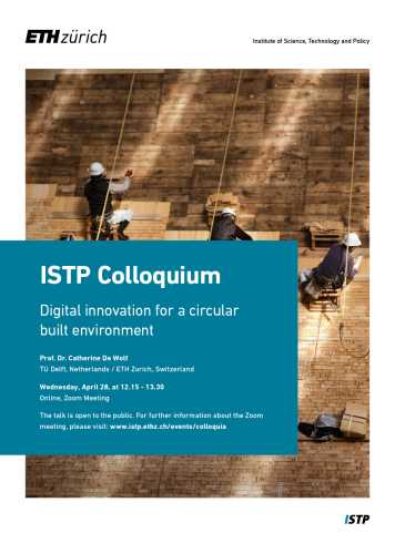 Enlarged view: Colloquium: Prof. Catherine De Wolf