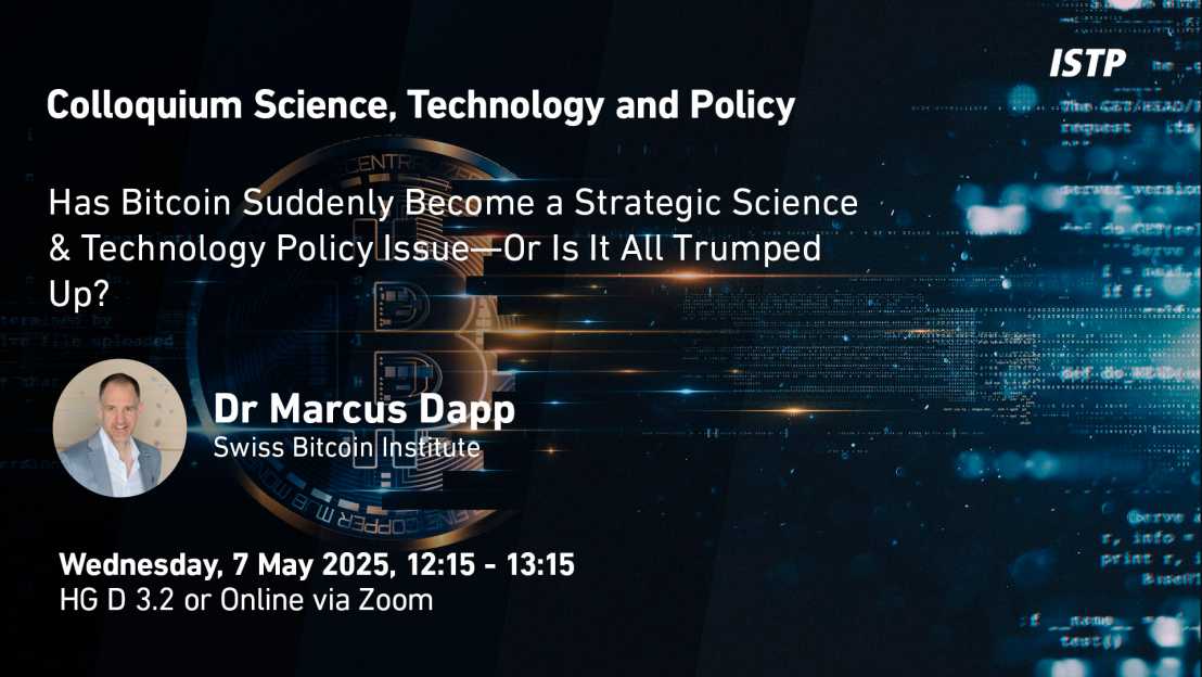 Colloquium: Dr Marcus Dapp