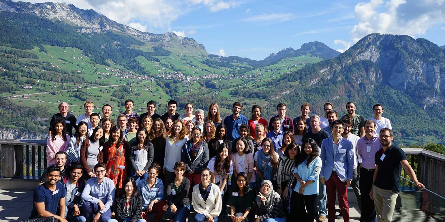 Photo of participants at IDEA Summer School 2018 at Filzbach