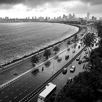 road in Mumbai