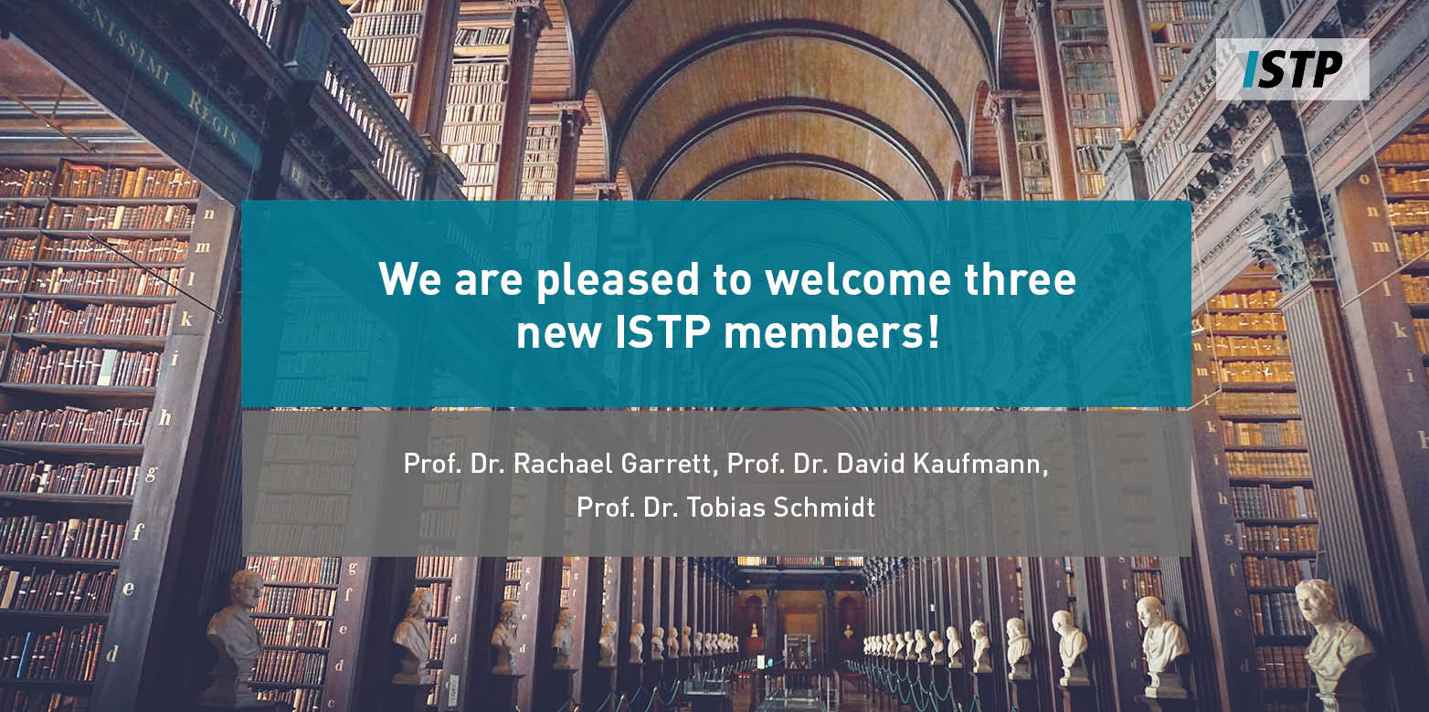 Enlarged view: New ISTP members on board