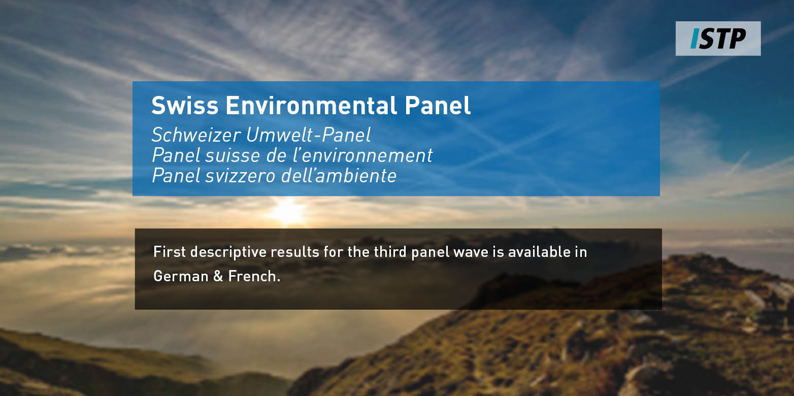 Enlarged view: Swiss Environmental Panel: Third panel wave