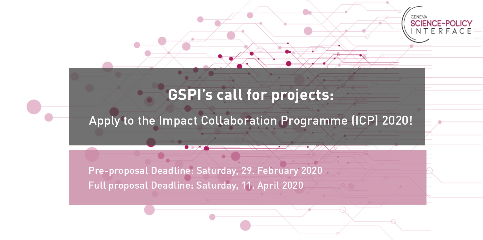 Enlarged view: GSPI's call for projects
