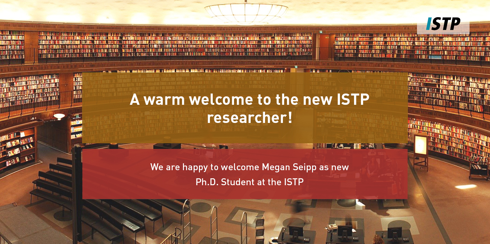 Enlarged view: New researcher at the ISTP 