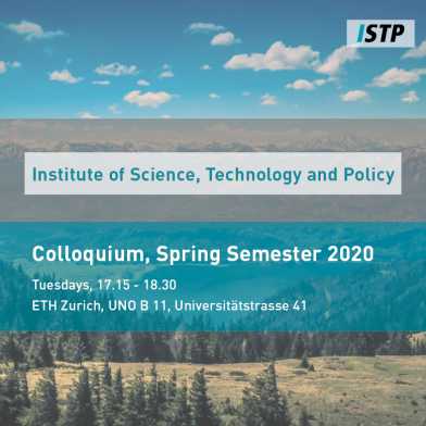 ISTP Colloquium Schedule Spring Semester 2020