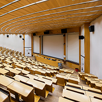 Empty ETH lecture halls