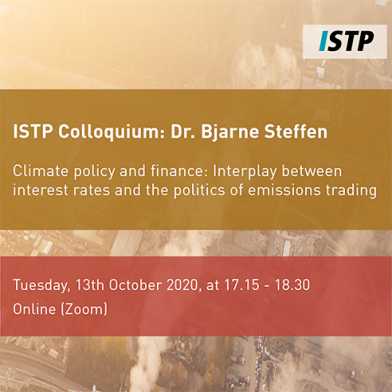 Colloquium: Dr. Bjarne Steffen
