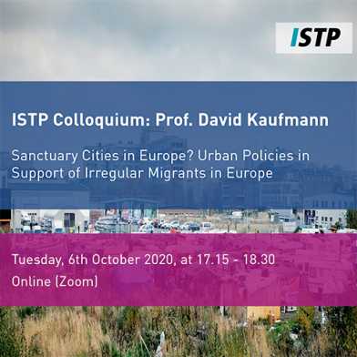 Colloquium: Prof. David Kaufmann
