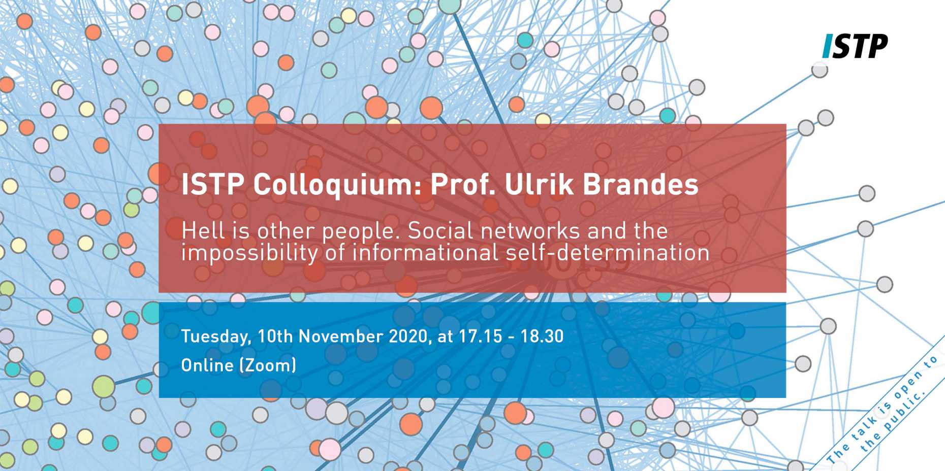 Colloquium: Prof. Ulrik Brandes