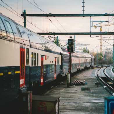 train at trainstation