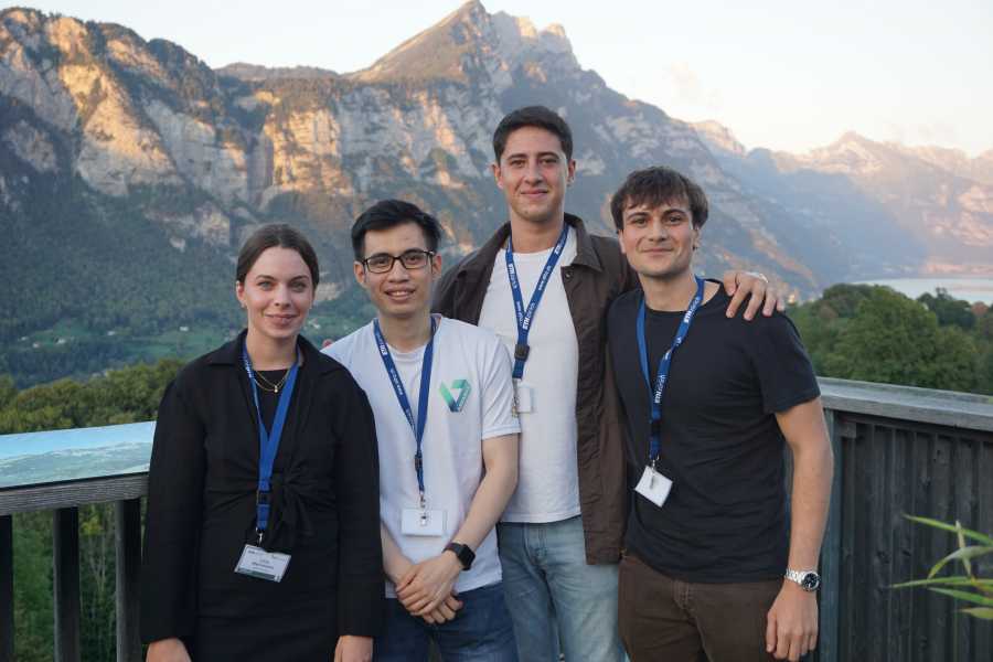 Participate group on the balcony of the ISTP Summer School