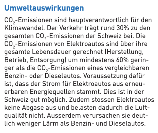 Umweltauswirkungen