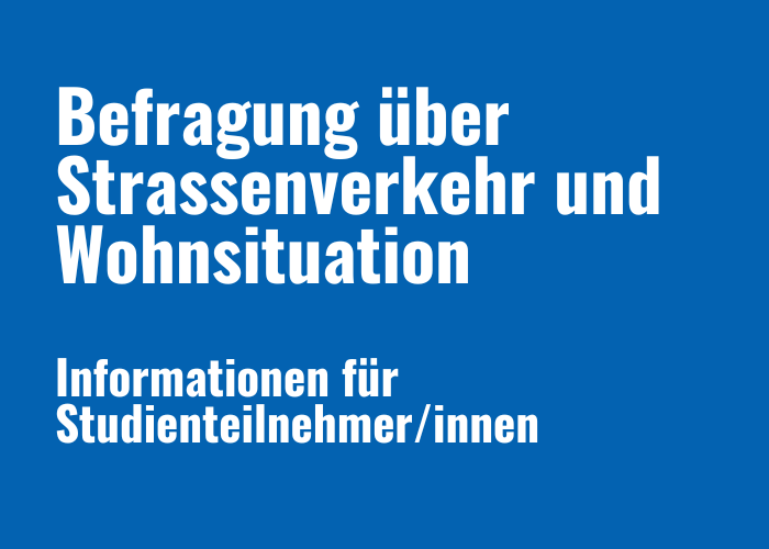 Informationen für Studienteilnehmer/innen - Deutsche